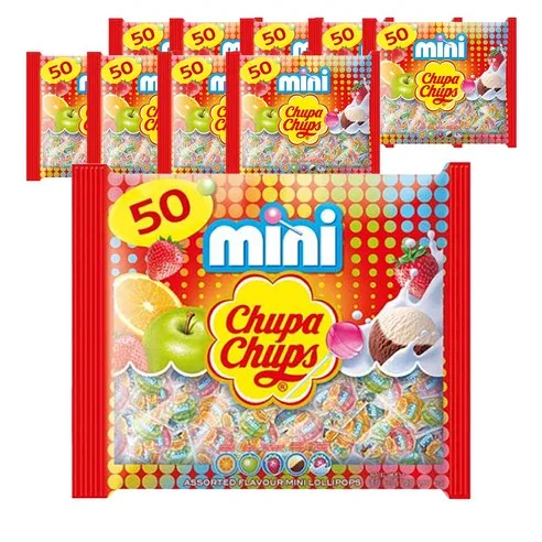 츄파춥스 미니 막대사탕 랜덤 발송, 300g, 10개